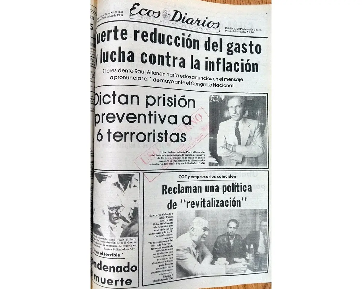 Domingo 26 de abril de 1988