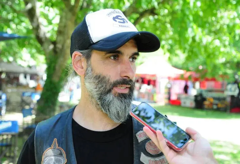 Con moteros de varios lugares se desarrolla el “Motofest”
