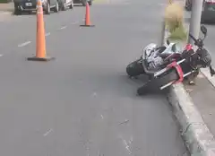 Murió un motociclista de 26 años en un accidente en el circuito del Lago del Fuerte