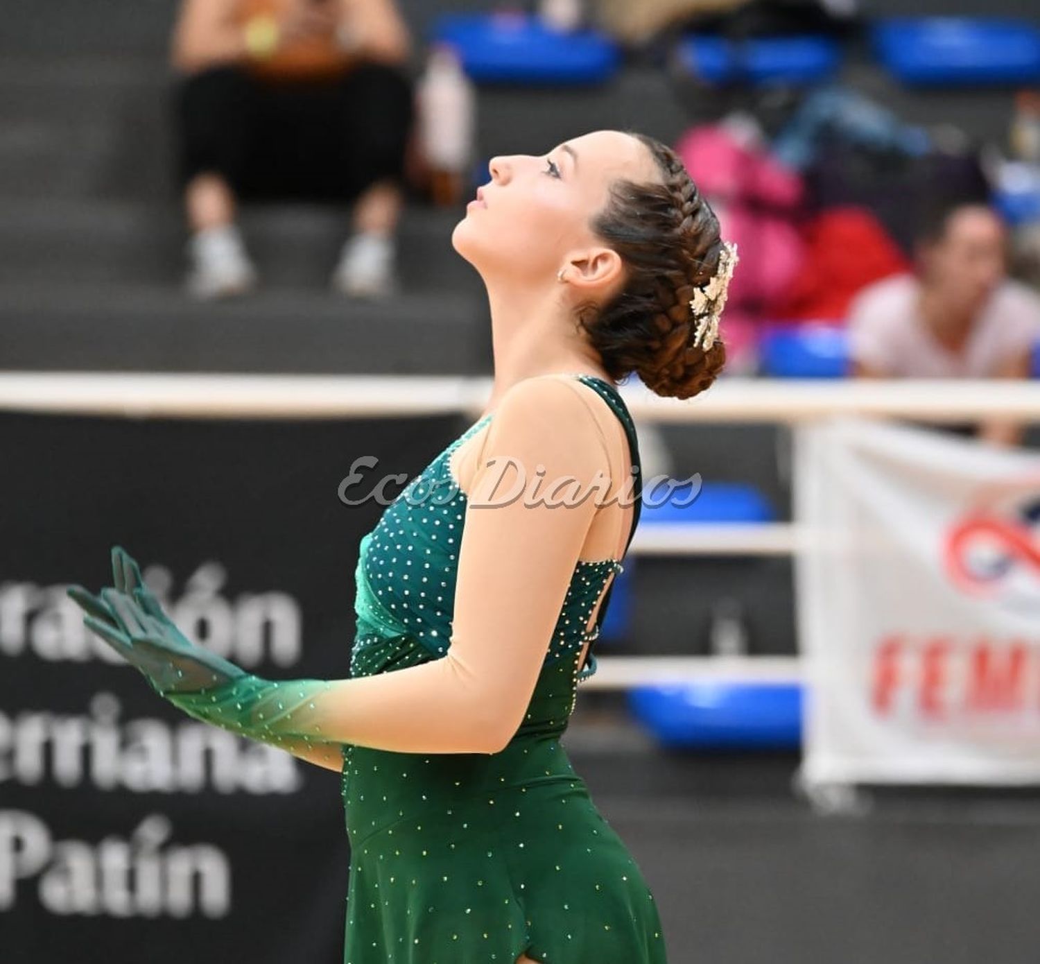 Patinadora de Skating Queens. Sophie Lacoste
