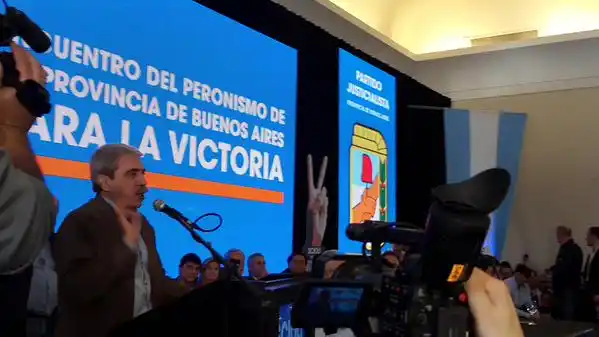 Aníbal Fernández en Congreso del PJ: "Lo conquistado no se puede dejar en manos de la derecha conservadora"