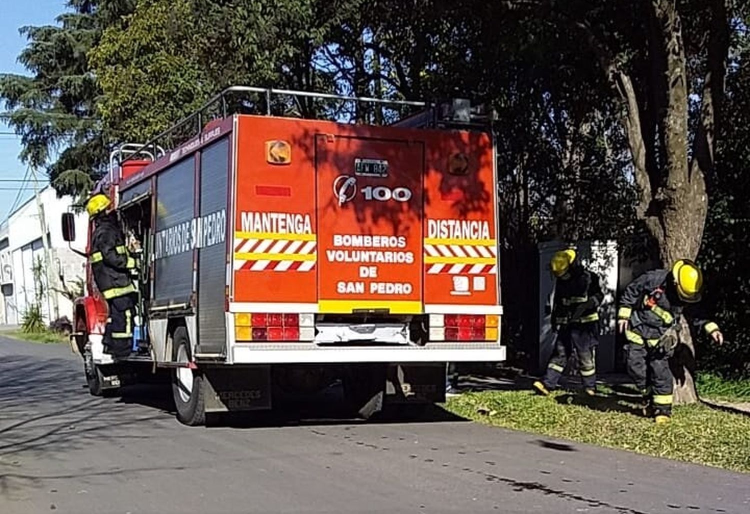 Dos intervenciones de Bomberos durante la tarde del sábado