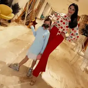 Astrid Carolina Herrera y su hija Miranda. Foto Instagram