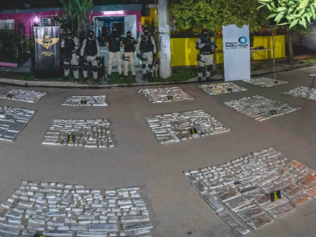 Córdoba: cayeron con más de 300 kilos de marihuana