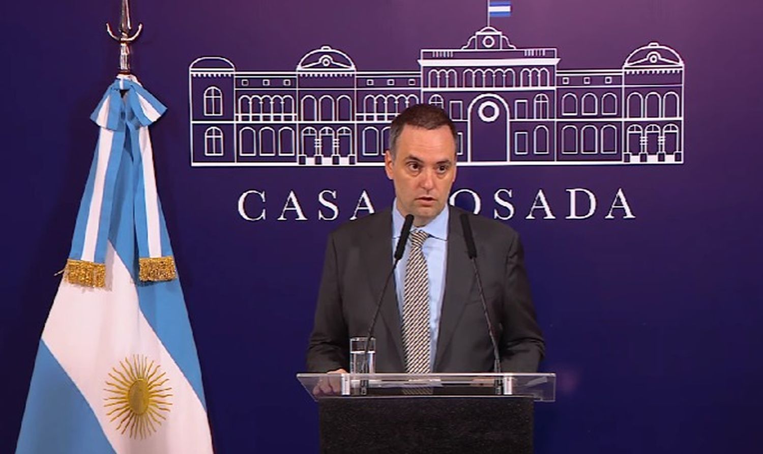 Tormenta en la Provincia: "No hemos recibido ningún requerimiento de ayuda económica", aseveró Manuel Adorni
