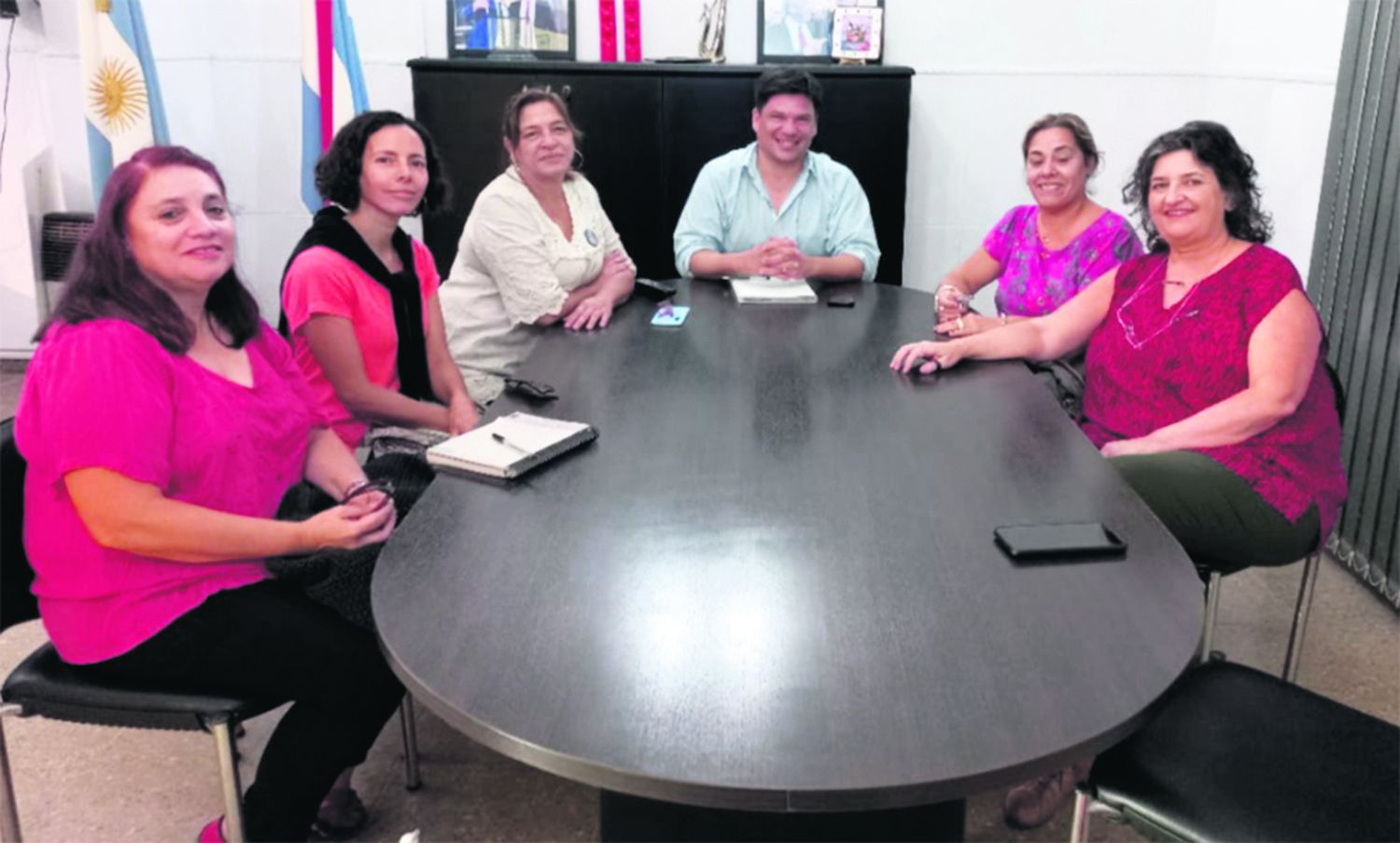 Agmer reunión en Seguí construcción viviendas mayo 2023