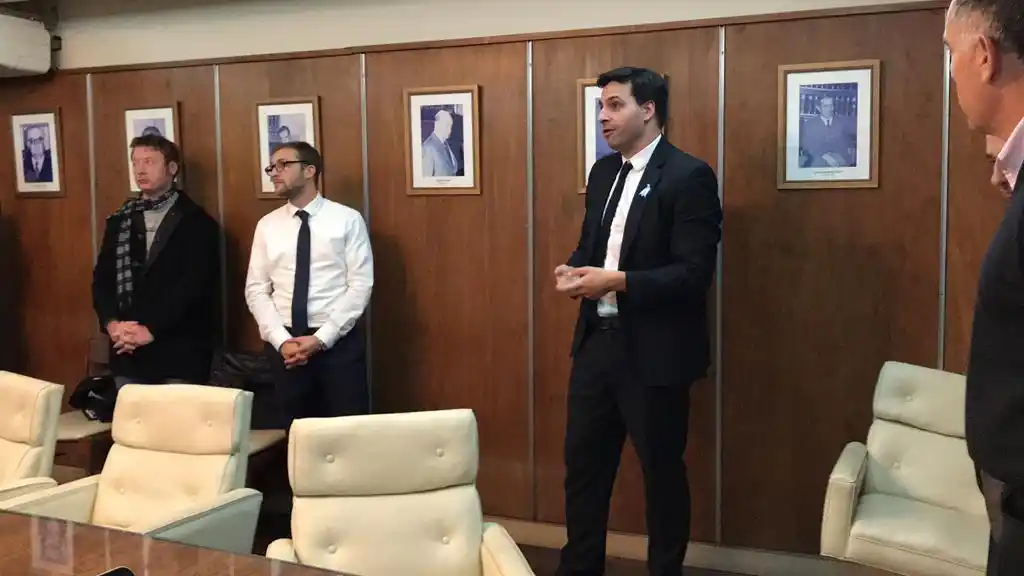 Argeri fue elegido como el nuevo presidente del Colegio de Abogados Departamental de Azul