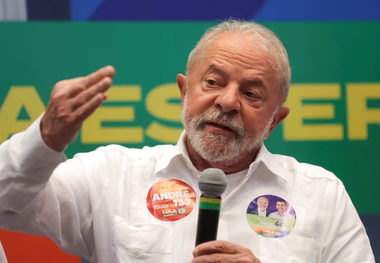 Luiz Inácio Lula da Silva.
