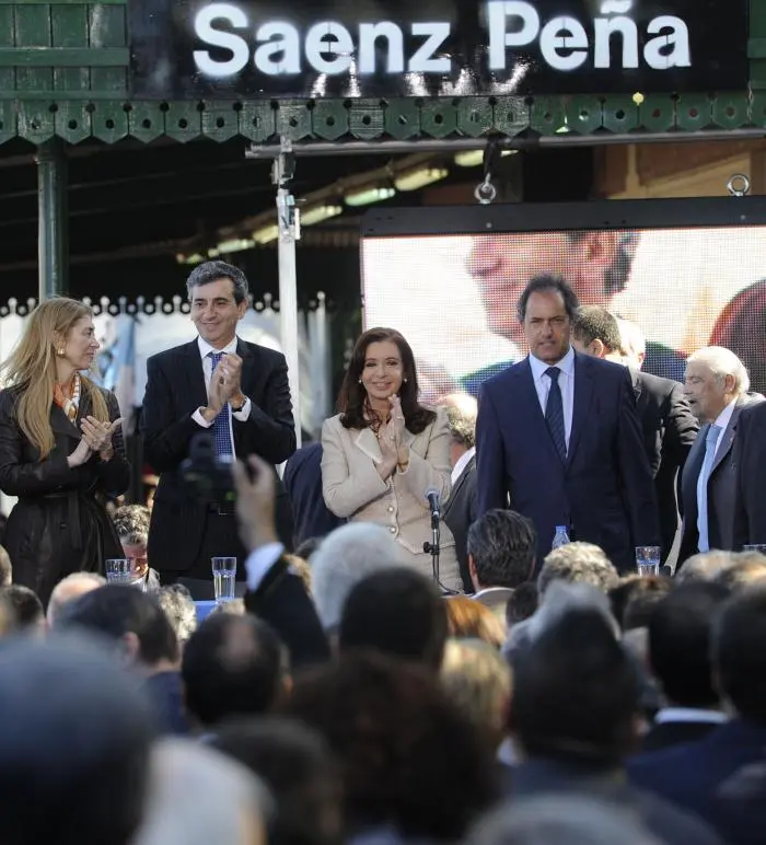 Scioli celebró la renovación de trenes: "Generan inclusión, trabajo y progreso"