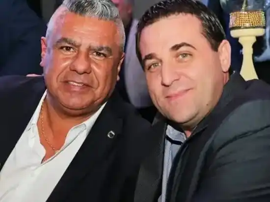 El tándem que hoy encabeza la AFA, el presidente Tapia y el tesorero Toviggino.