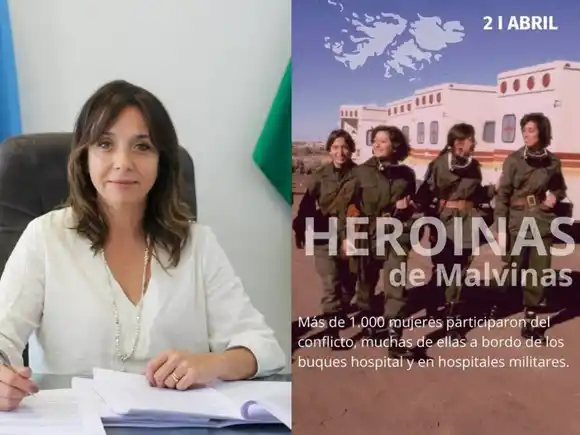El reconocimiento de una exdiputada bonaerense para las mujeres que participaron en Malvinas