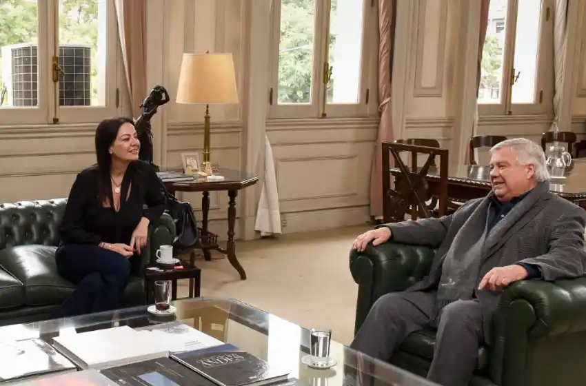 La ministra de Capital Humano se reunió con el rector de la Universidad de Buenos Aires