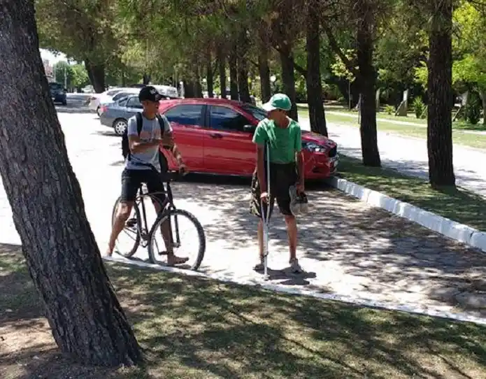 Destacó el gesto que tuvo un joven para con otra persona