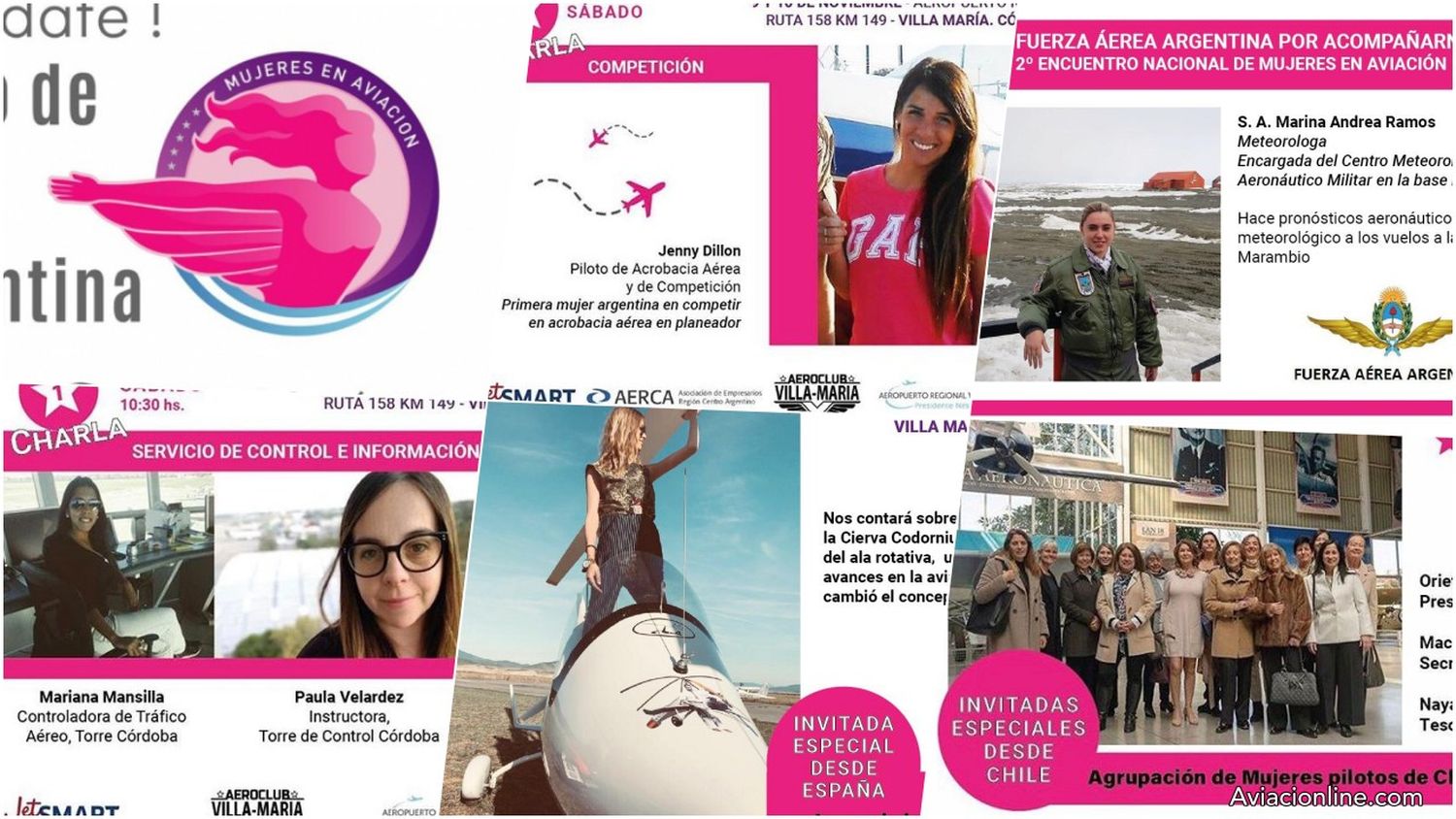 Rumbo al 2° Encuentro de Mujeres en la Aviación Argentina