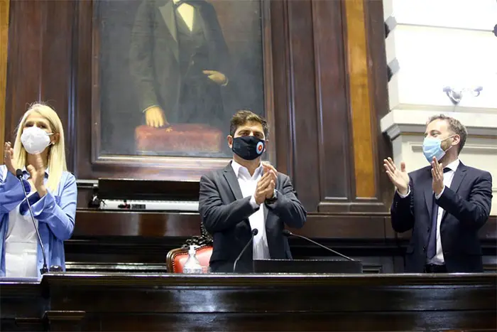 Kicillof prometió medidas para la “reactivación”