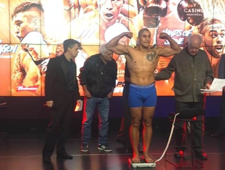Reynoso superó la balanza y va por su oportunidad