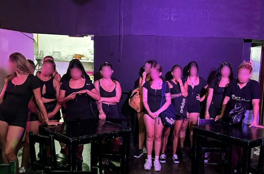 Rescatan a 15 mujeres argentinas que eran explotadas por una red de trata en México