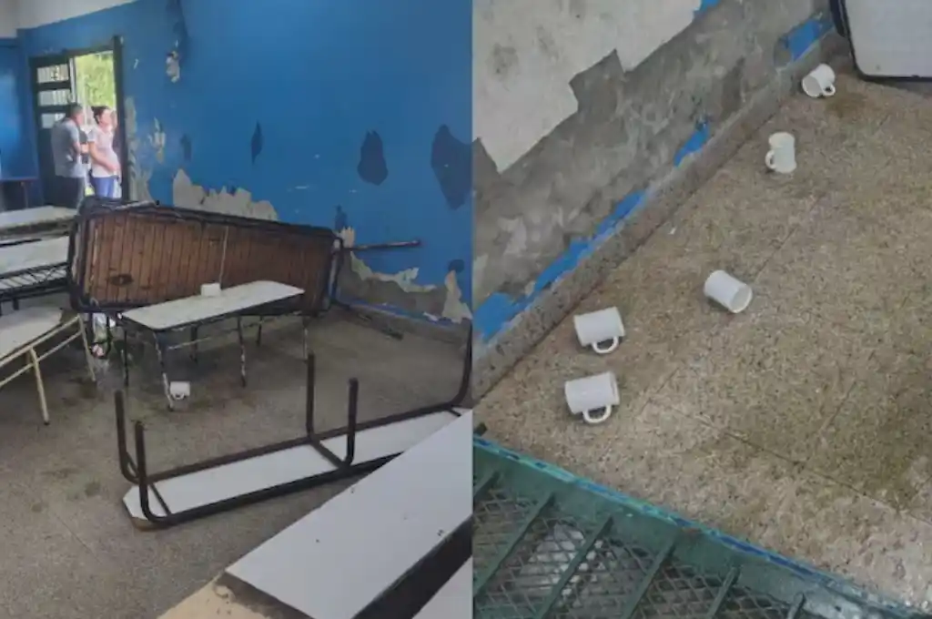 El violento ataque ocurrió en una escuela de Grand Bourg. (Foto: Gentilezas)