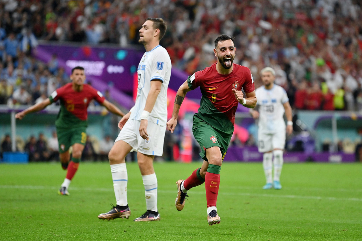 Portugal derrotó a Uruguay y está en la próxima ronda del Mundial