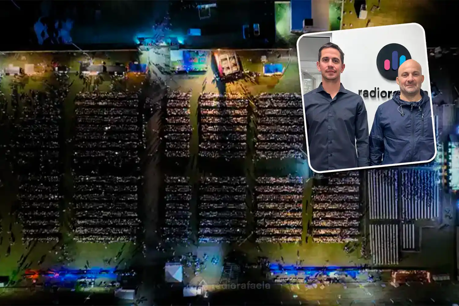 Marcelo Montón y Alejandro Boetto de Atlético de Rafaela