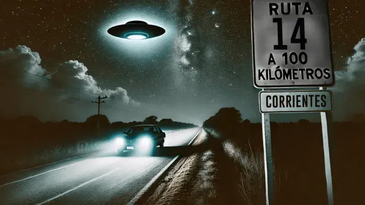 Imagen ilustrativa del misterioso fenómeno relatado.