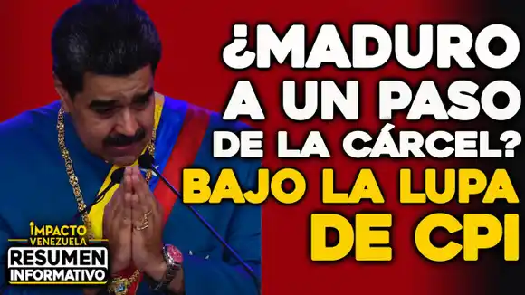 ¿MADURO A UN PASO DE LA CÁRCEL? Corte Penal Internacional está más cerca de decidir sobre Venezuela
