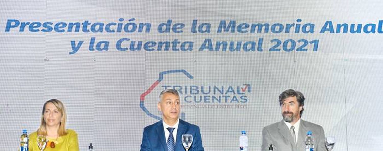 La Legislatura recibió la Memoria  Administrativa 2021 del Tribunal  de Cuentas de Entre Ríos