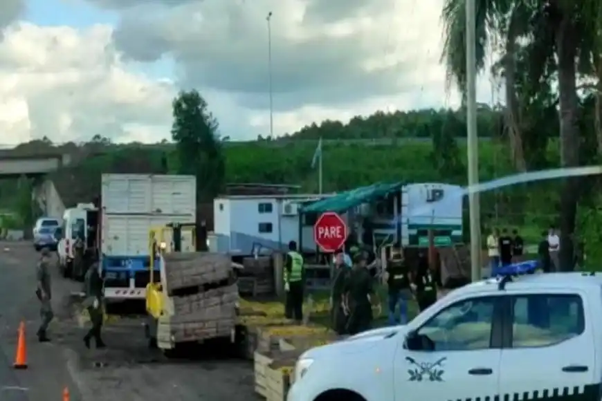 Llevaban droga en un cargamento de mandarinas y fue descubierto por Gendarmería