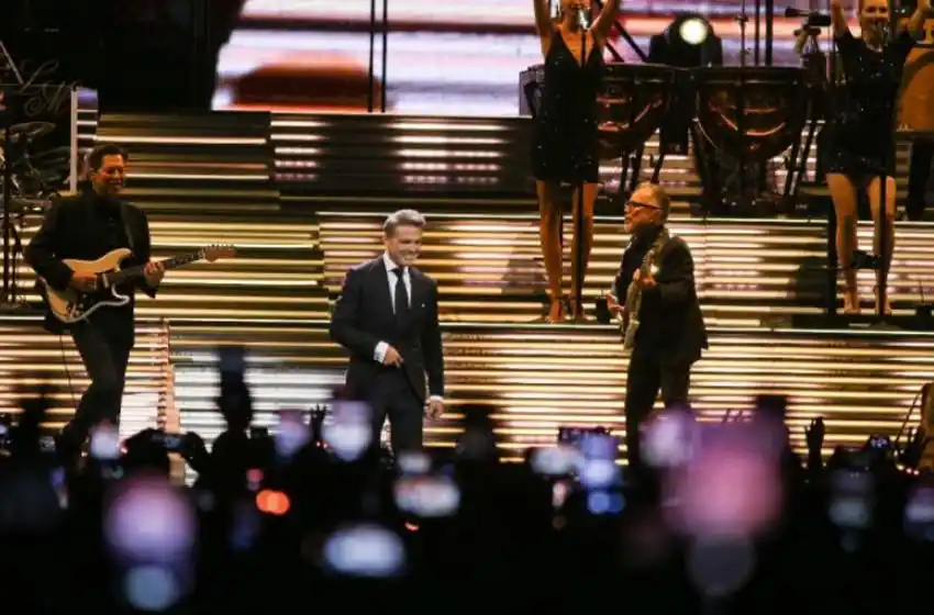 Luis Miguel arrancó la maratón de shows en Argentina y estallaron las redes