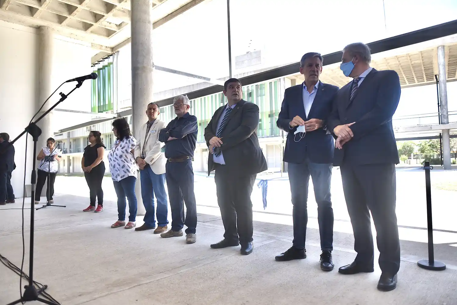 Jatón participó de la inauguración de residencias estudiantiles