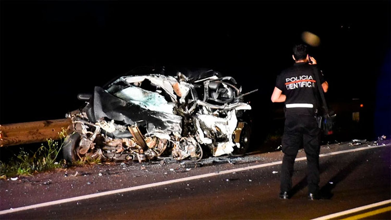 Trágico accidente en la ruta 12