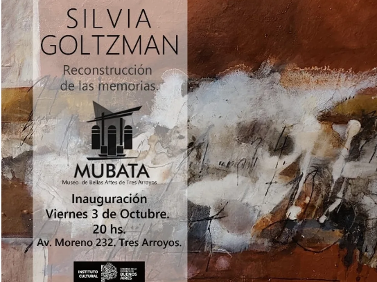 Octubre en Mubata: “Reconstrucción de las memorias”, de la artista @silviagoltzman.arte