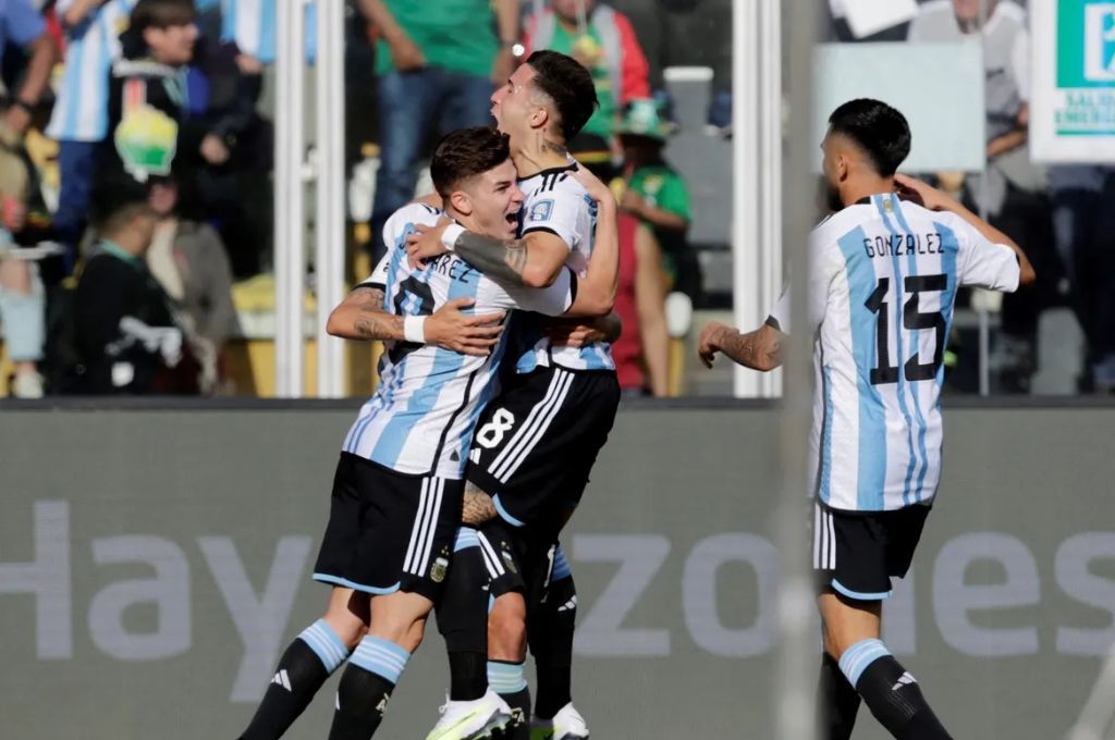 Lio Messi esta vez no jugó por una molestia que sufrió en el partido contra Ecuador