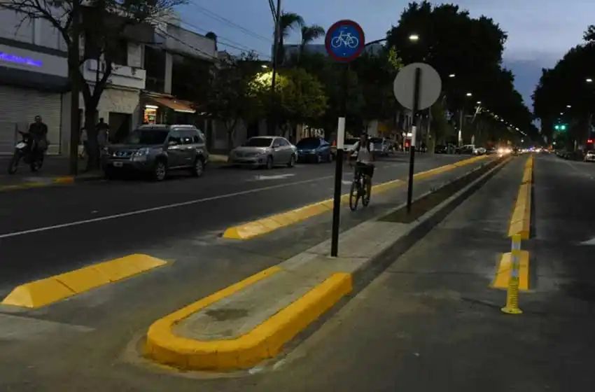 Se inauguró la obra de remodelación de la avenida San Martín