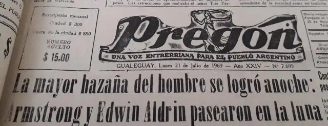 Neil Armstrong: “Es un pequeño paso para un hombre, pero un gran salto para la humanidad”