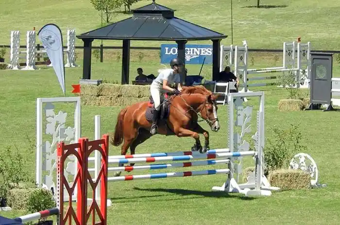 Subcampeonato en la Copa de Verano de saltos hípicos