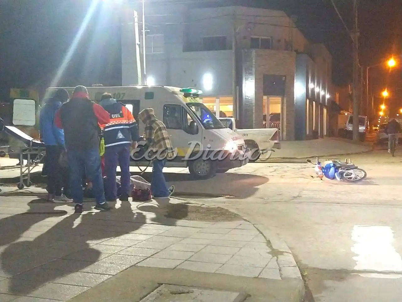Accidente en 42 y 73