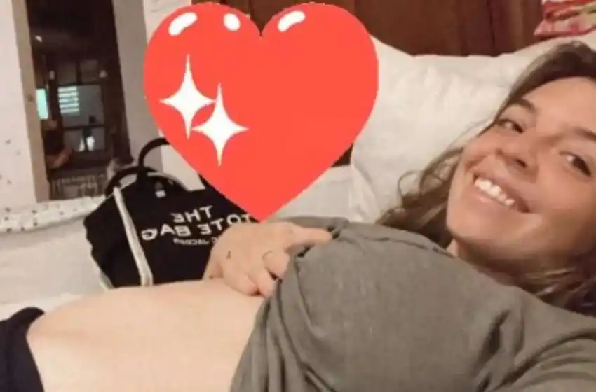 Dalma Maradona mostró por primera vez su pancita de embarazada: “Acá te esperamos bebita”