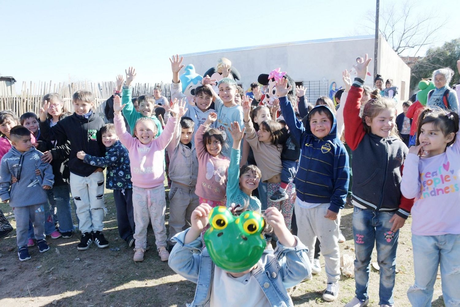 El mes del niño sigue llenando de alegría cada barrio de nuestra ciudad