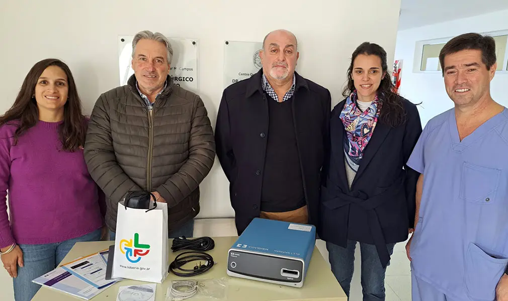 Donaron al hospital municipal un generador electro quirúrgico