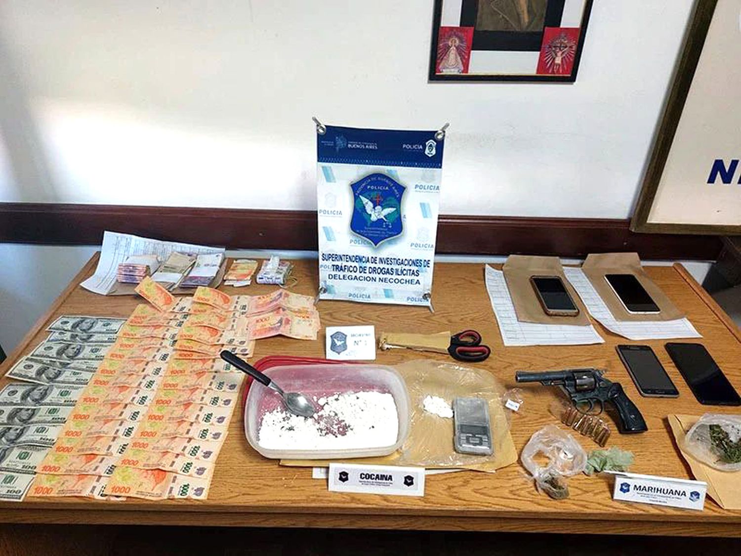Venta de drogas. Se iniciaron 417 investigaciones