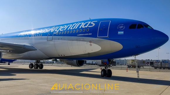 Aerolíneas Argentinas made a special flight to Munich