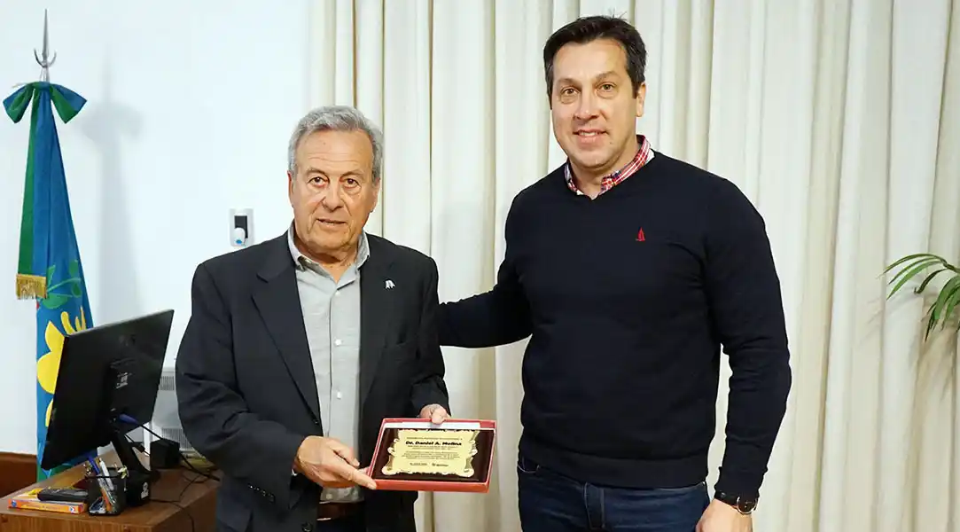 Rojas reconoció al exintendente Daniel Molina
