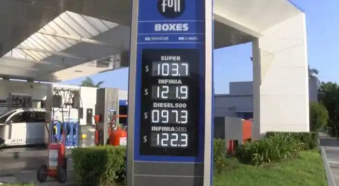 YPF aumentó el precio  de sus combustibles