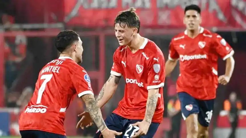 Antes de Boca, Independiente venció a Guaraní y es líder en la Copa Sudamericana