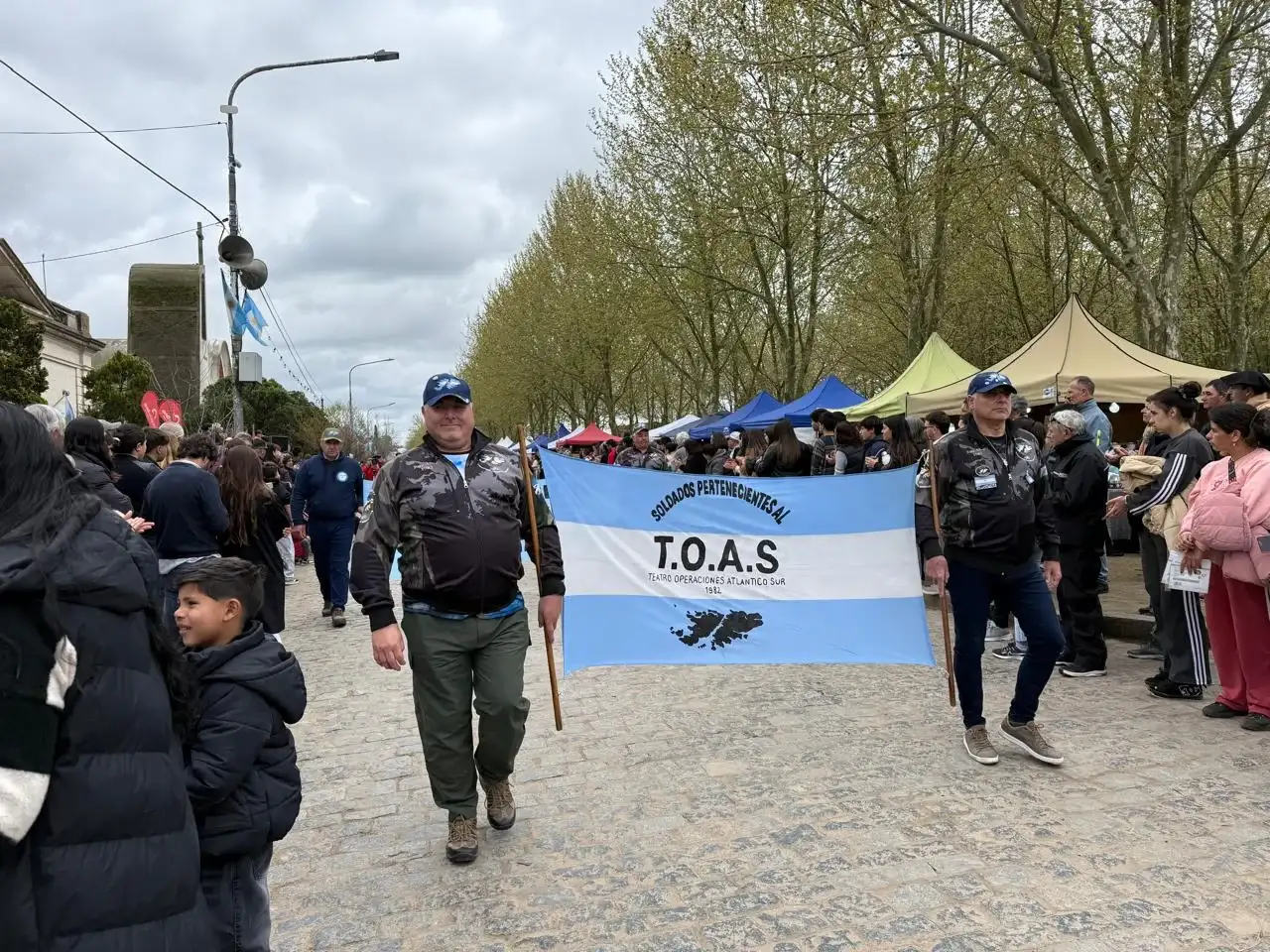 Fotografía de los festejos por el 142do aniversario de María Ignacia Vela. Tandil