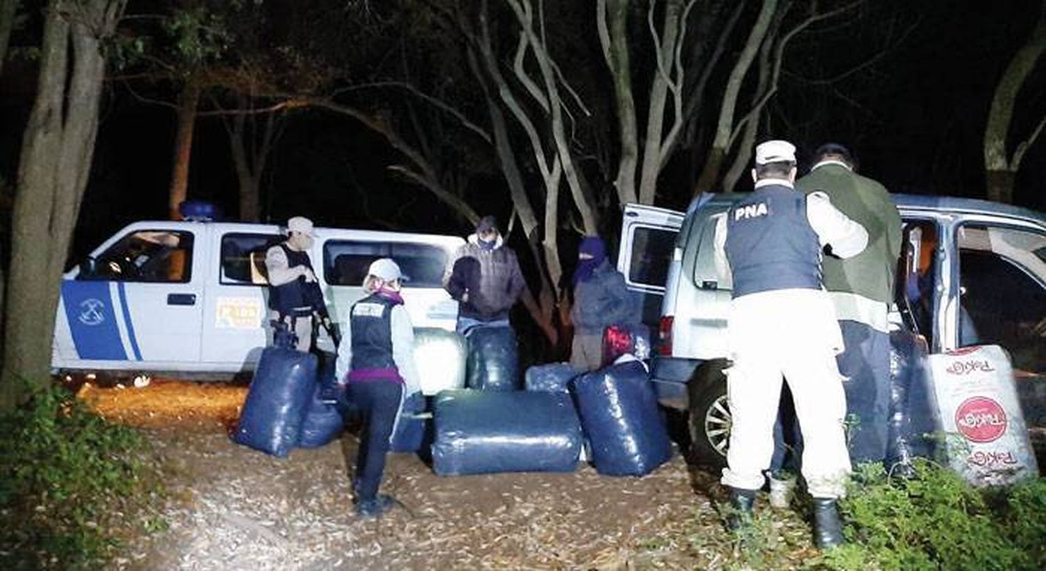 Prefectura secuestró  mercadería que  intentaban contrabandear