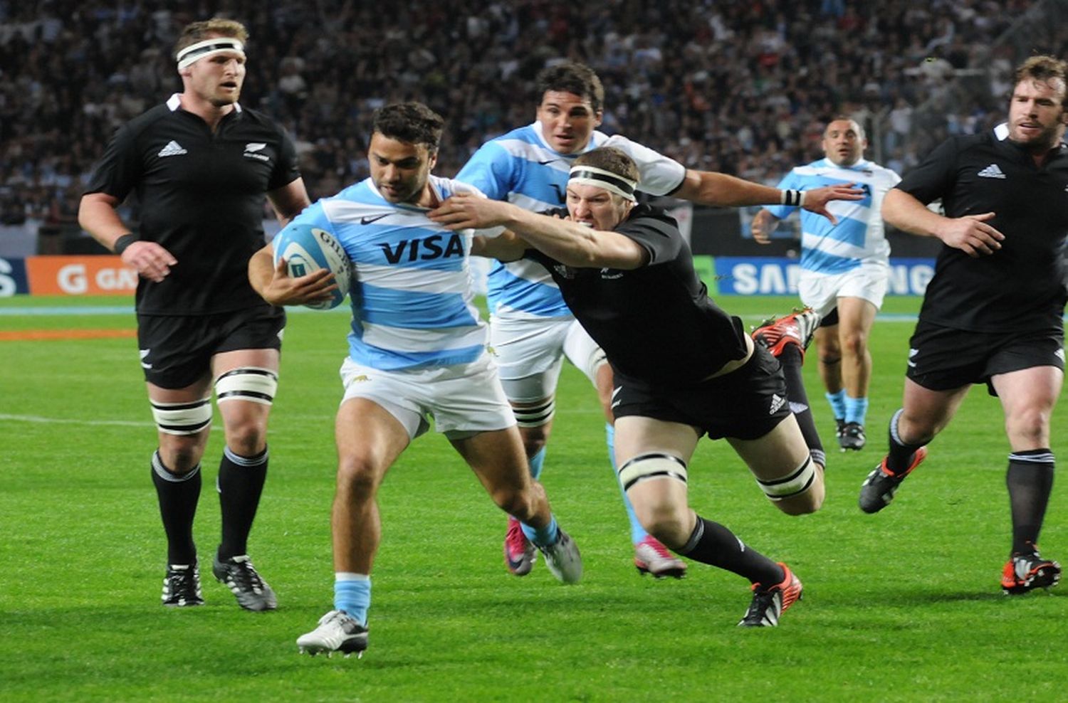 Los Pumas dieron pelea pero no alcanzó