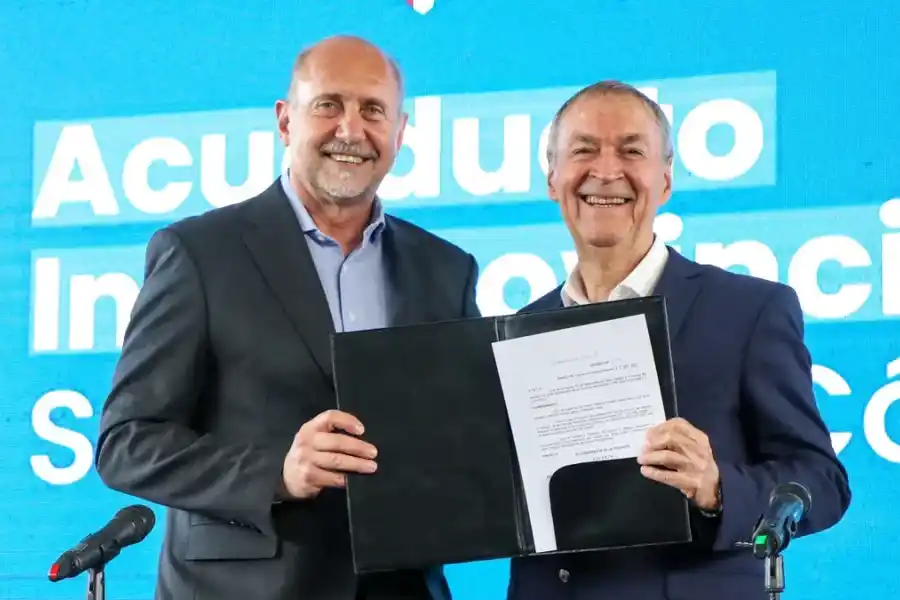 Anuncian el llamado a licitación del Bloque A del acueducto interprovincial Santa Fe-Córdoba
