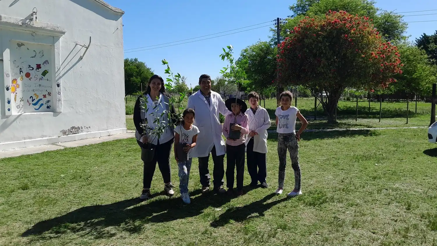 Promueven el cuidado ambiental en escuelas rurales del Octavo Distrito